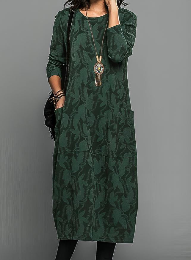 REBECCA – EFFORTLESS ARTISAN MIDI DRESS