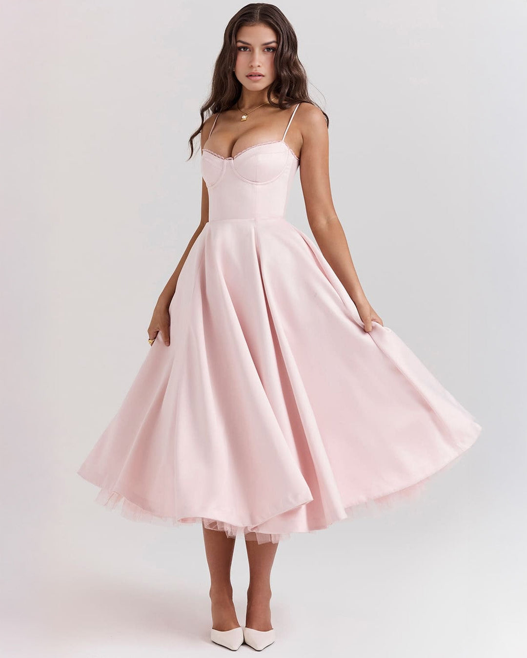 Ophira™ - Classy Corset Midi Dress