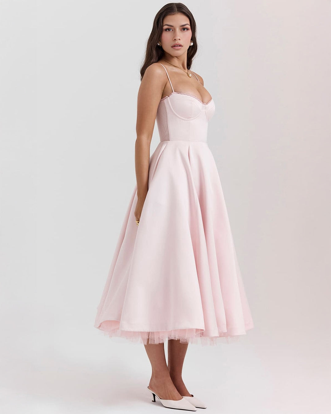 Ophira™ - Classy Corset Midi Dress