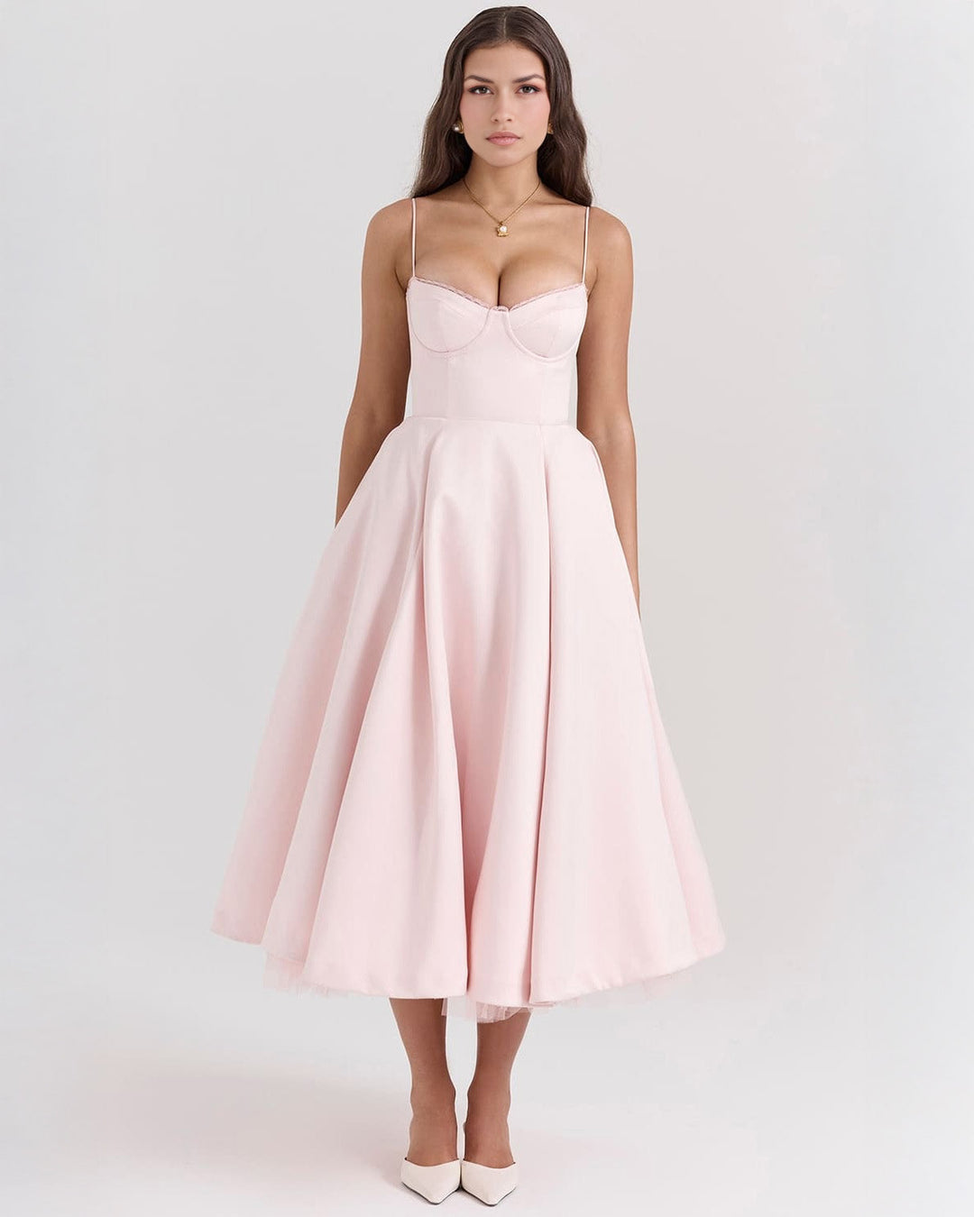Ophira™ - Classy Corset Midi Dress