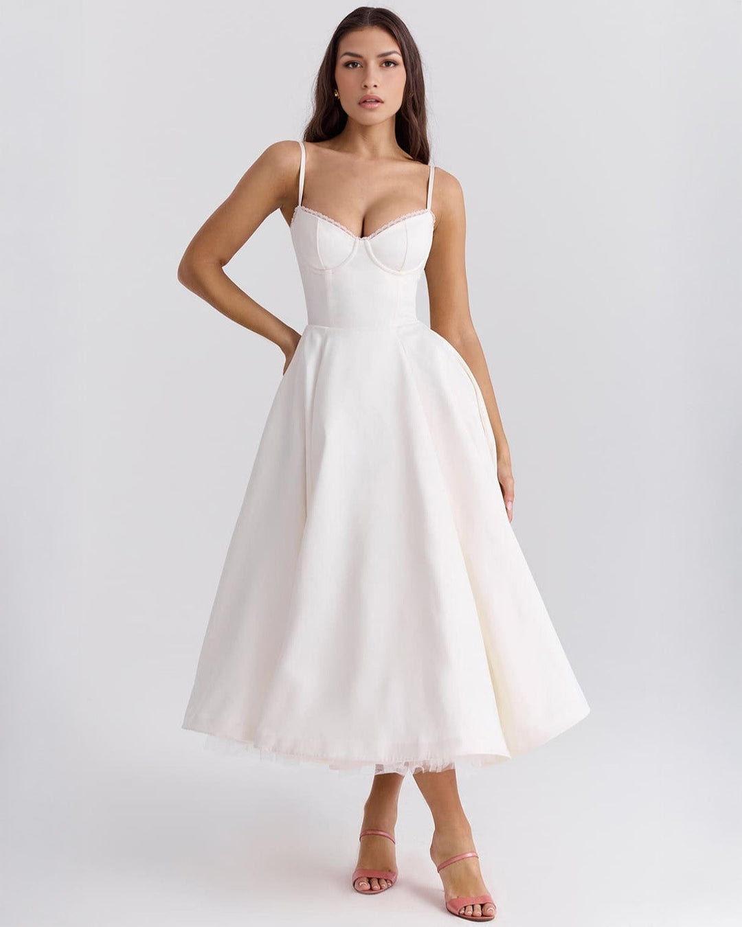 Ophira™ - Classy Corset Midi Dress