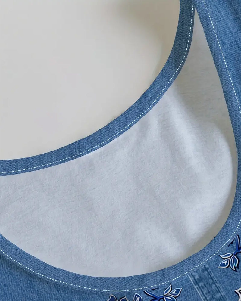 ARIEL – SLEEVELESS FLORAL BUTTON DRESS