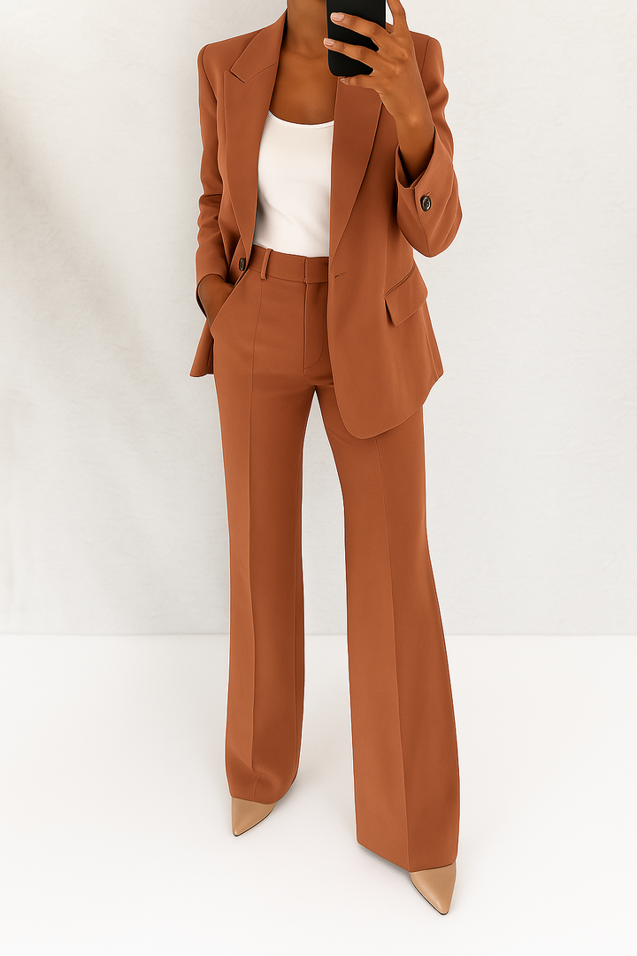 COURTNEY – POWER CHIC PANTSUIT SET