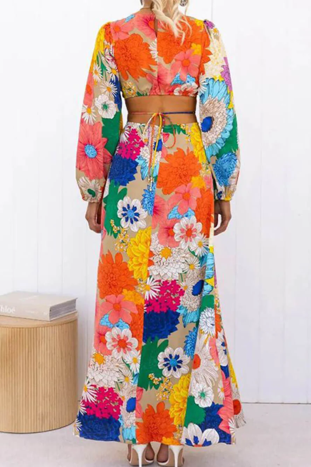 DAISY – SUNBURST BLOOM MAXI DRESS