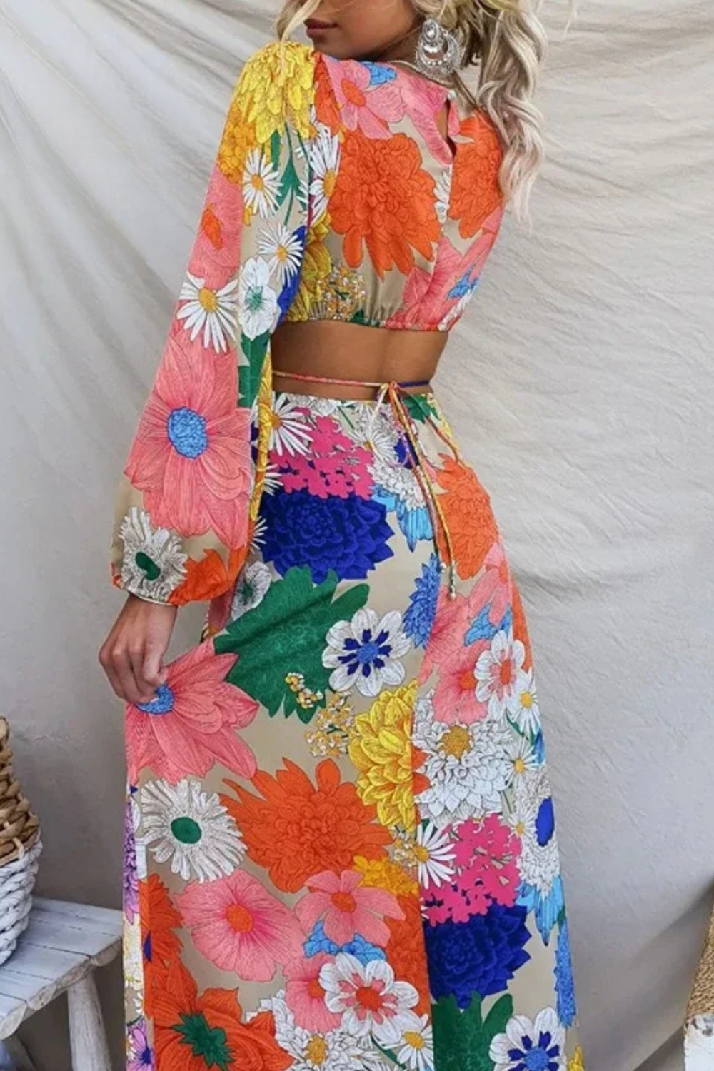 DAISY – SUNBURST BLOOM MAXI DRESS