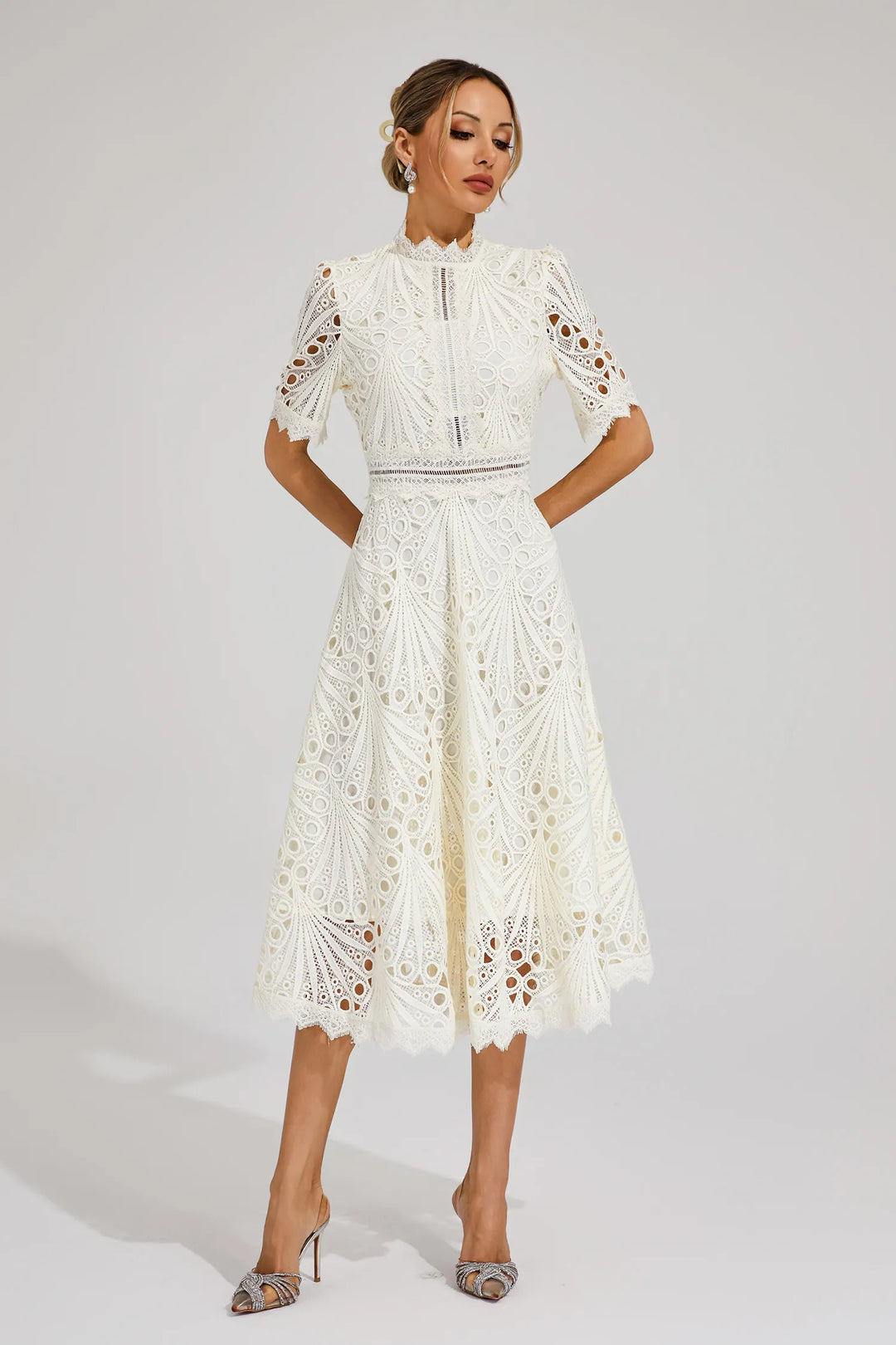 Lace Midi Dress