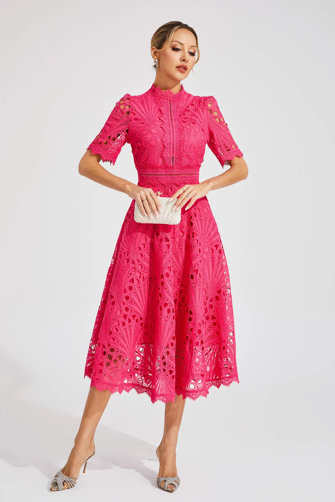 Lace Midi Dress