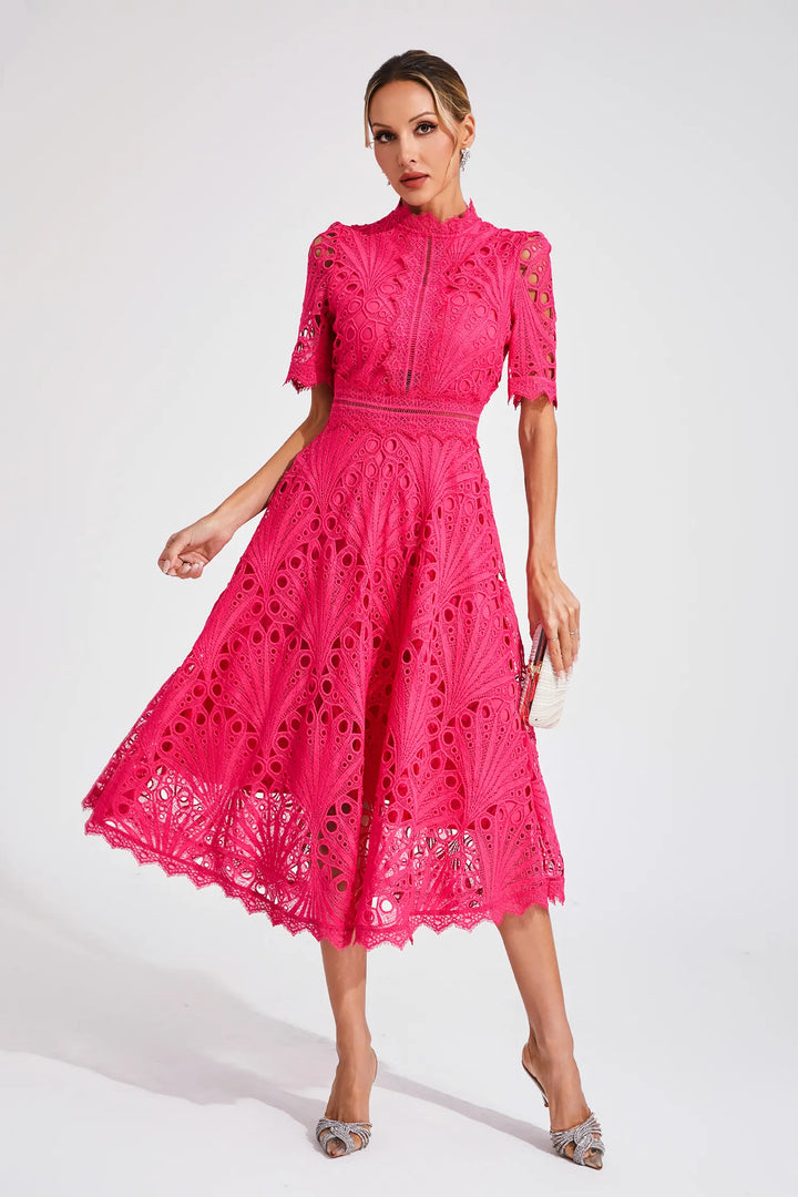 Lace Midi Dress