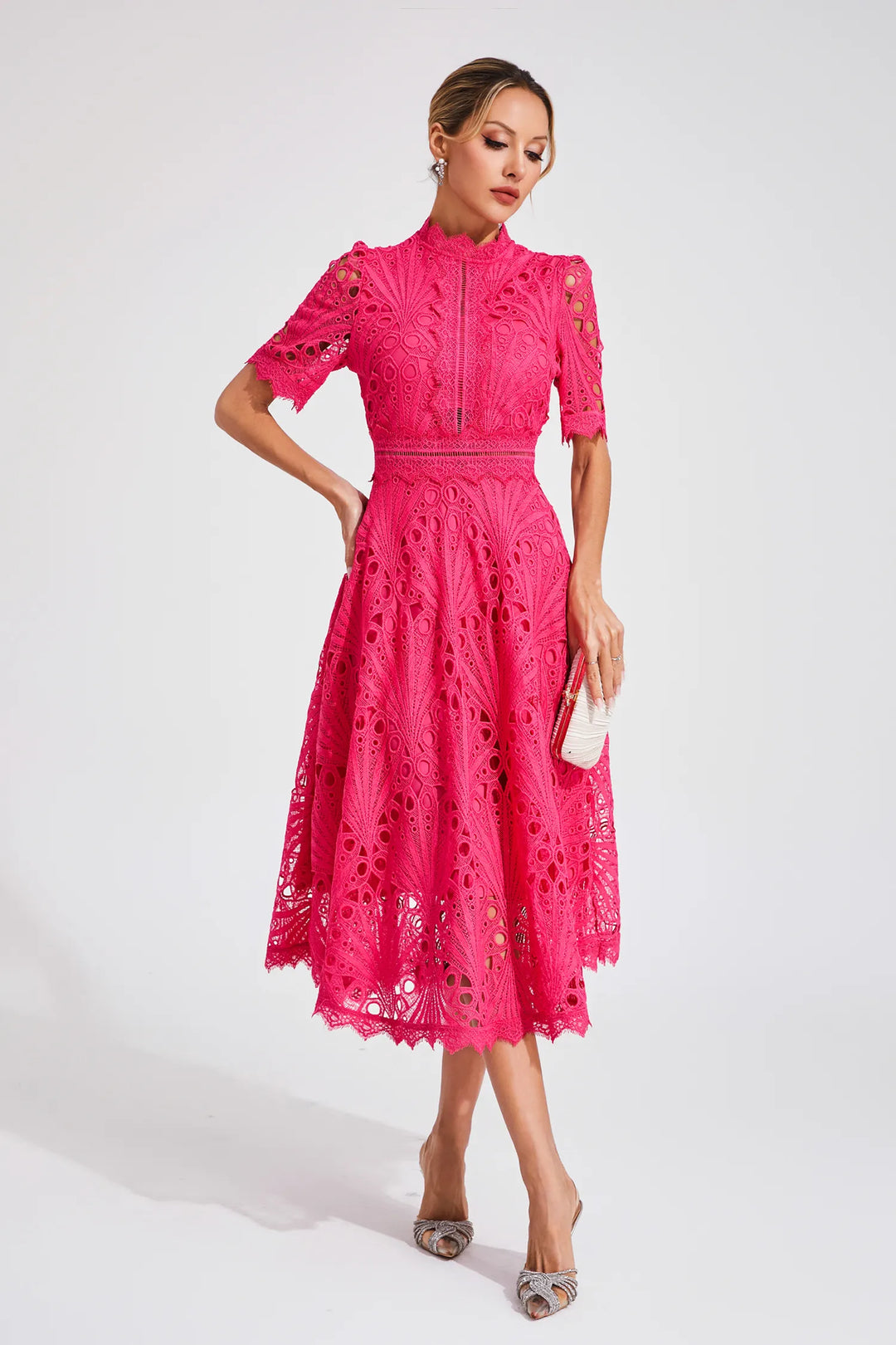 Lace Midi Dress