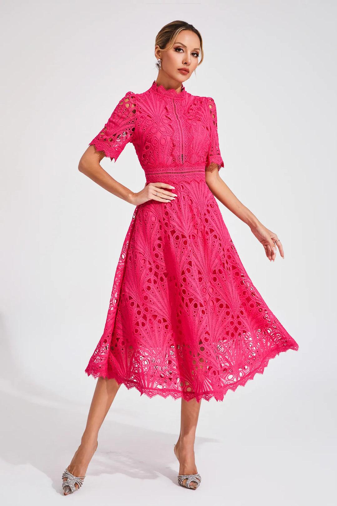 Lace Midi Dress