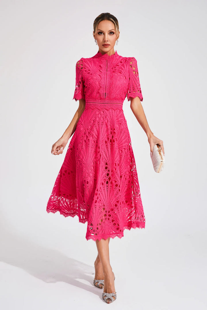 Lace Midi Dress