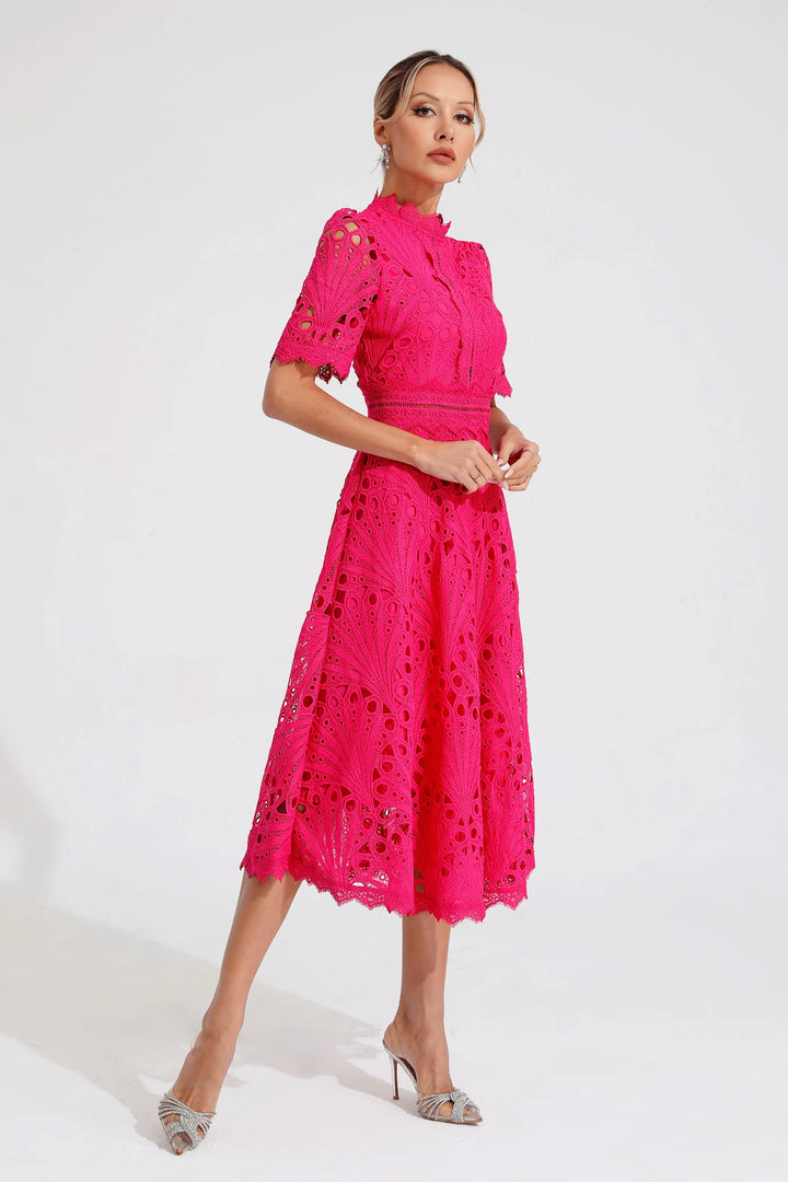 Lace Midi Dress