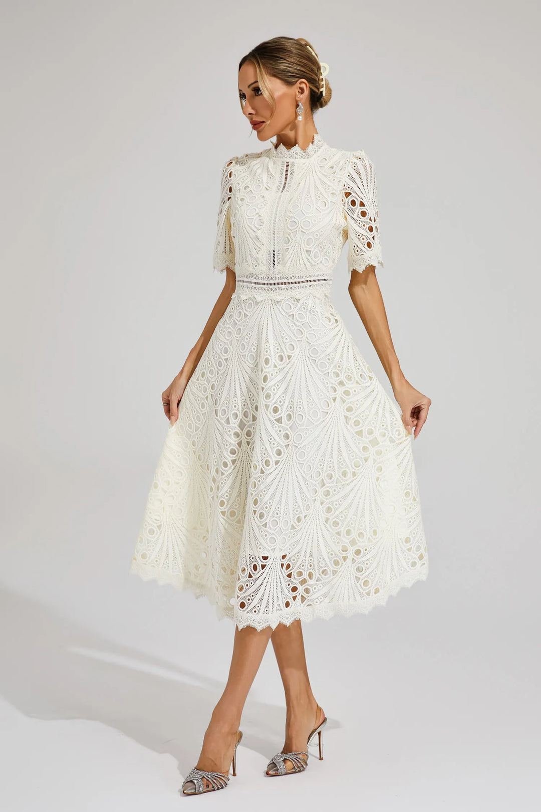 Lace Midi Dress