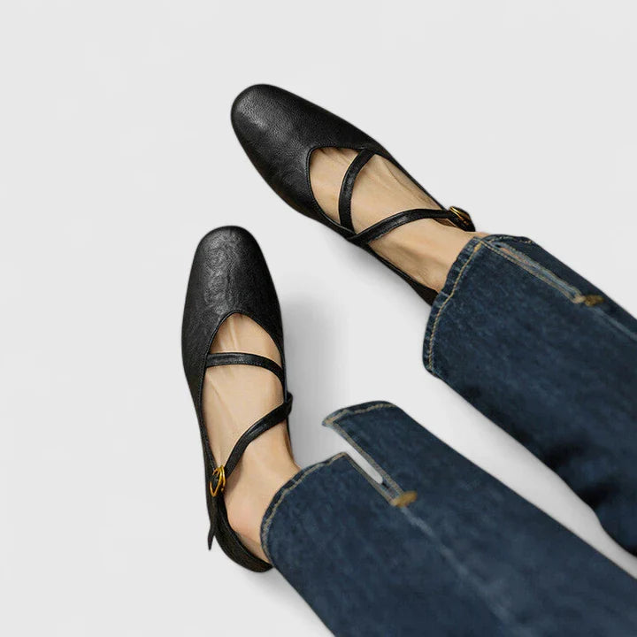 MARGARET – ELEGANT STRAP BALLET FLATS