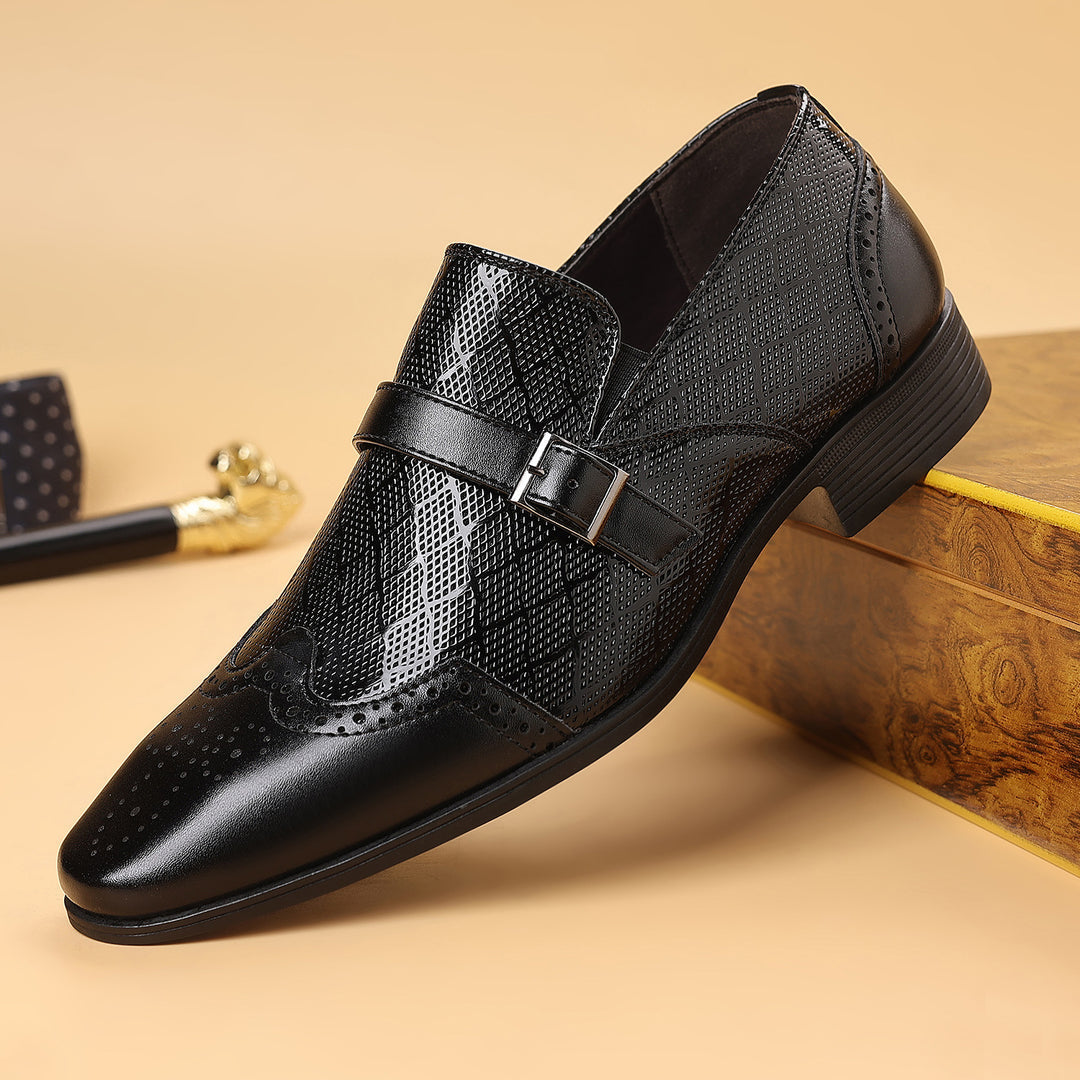Pastor - Leather Buckle Dress Shoes