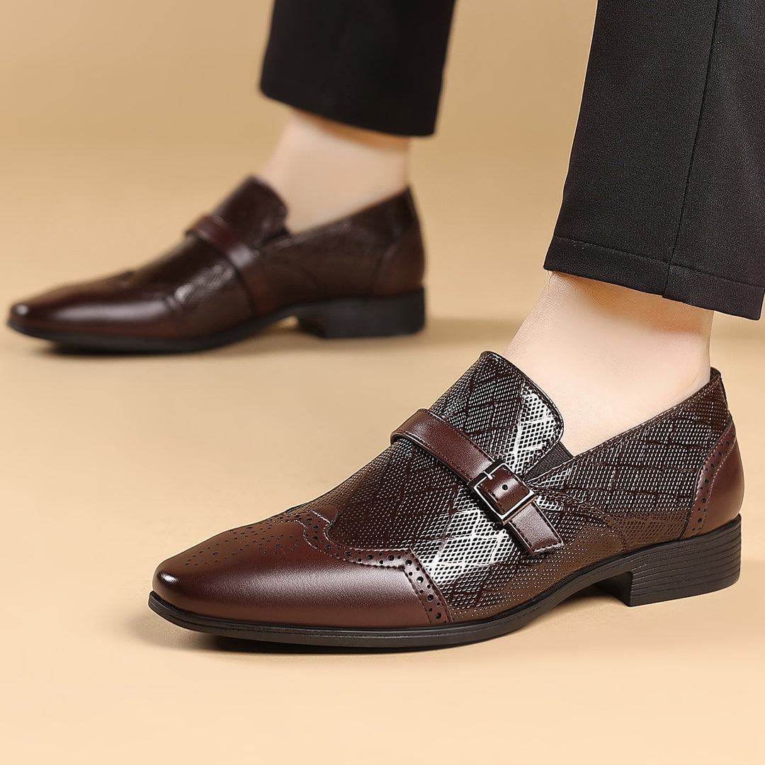 Pastor - Leather Buckle Dress Shoes