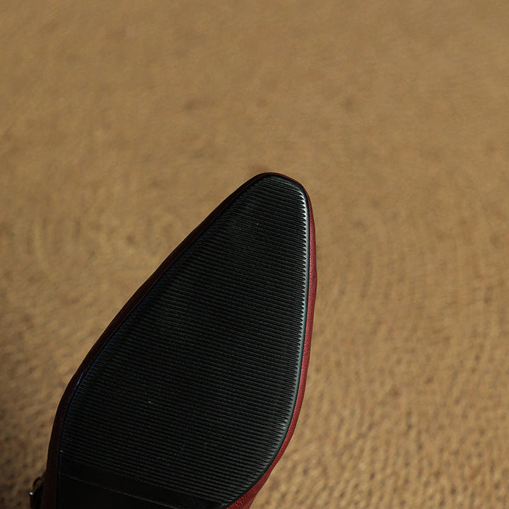 Mules + Genuine Leather