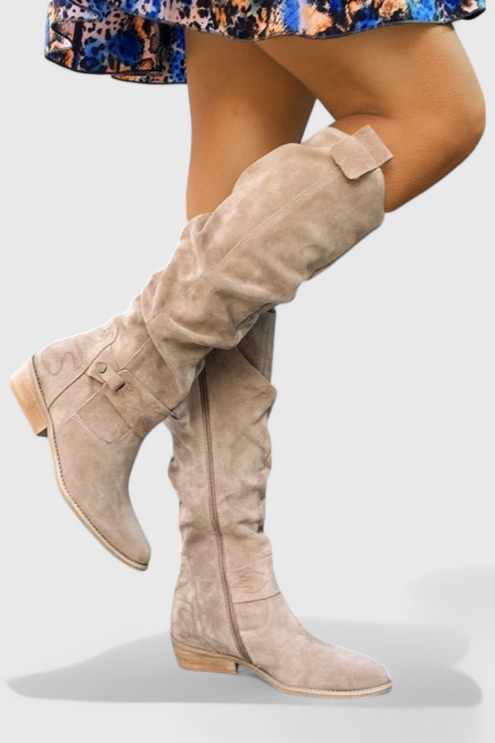 Celine Retro-Inspired High Boots
