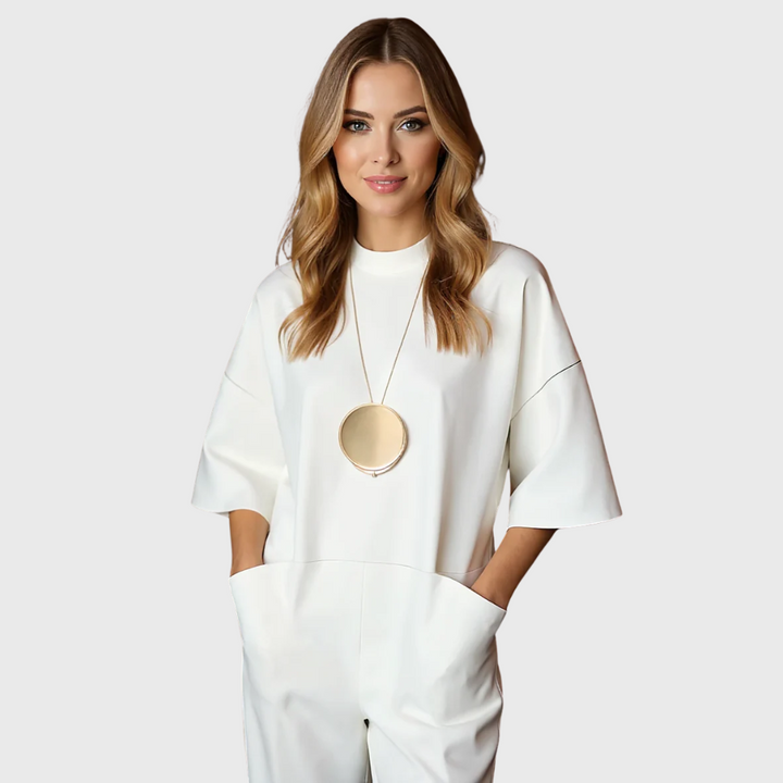 CHLOE – MINIMALIST CHIC LOUNGE JUMPSUIT