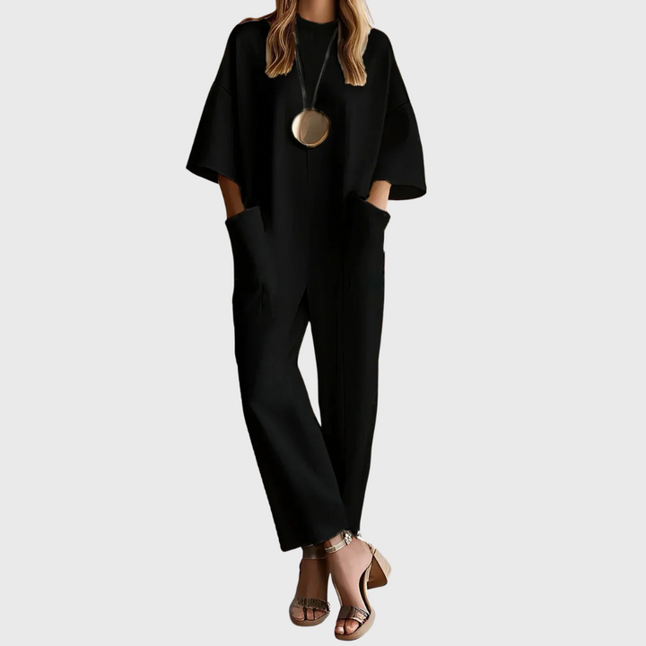 CHLOE – MINIMALIST CHIC LOUNGE JUMPSUIT