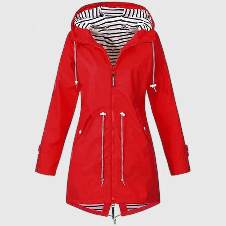 ANYA – STYLISH HOODED RAIN JACKET