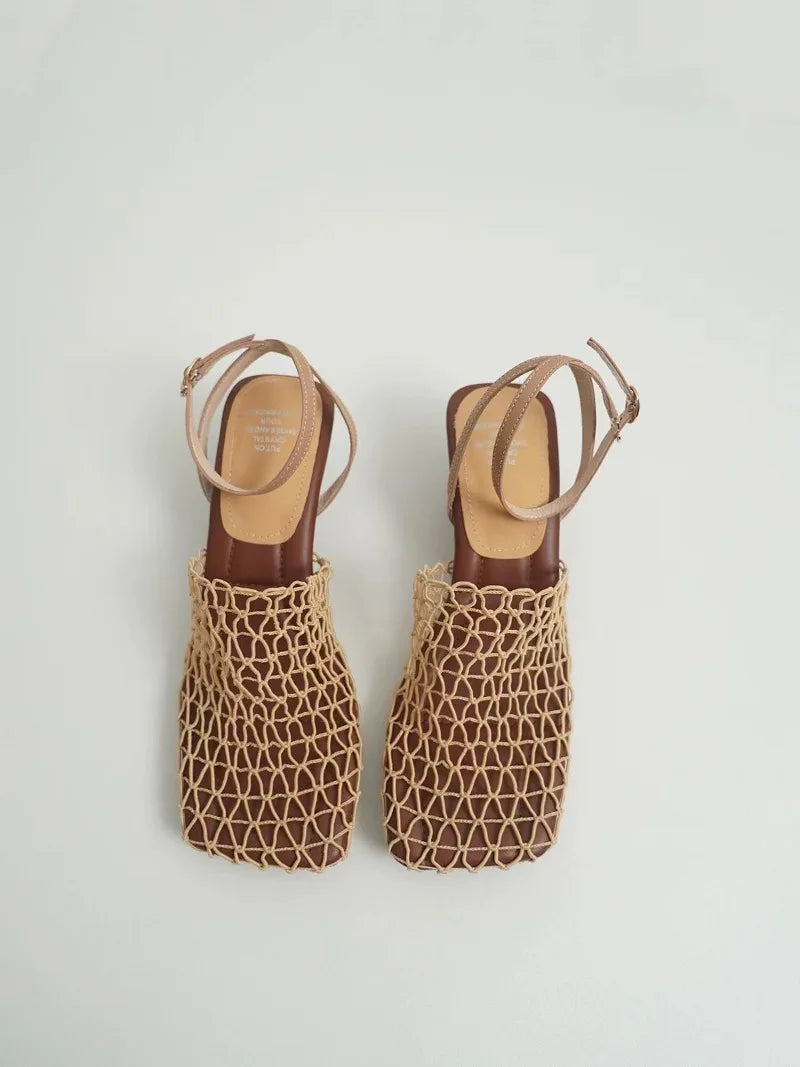 Heels, Mesh Weave