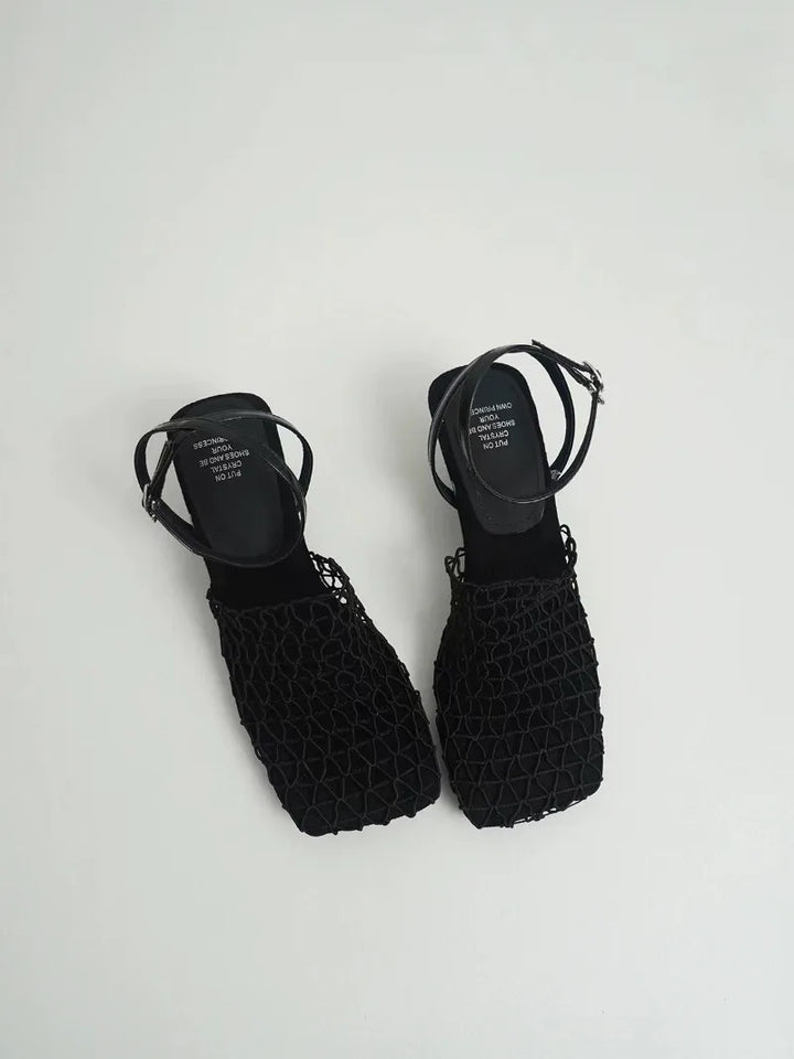 Heels, Mesh Weave