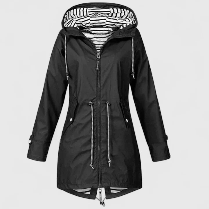 ANYA – STYLISH HOODED RAIN JACKET