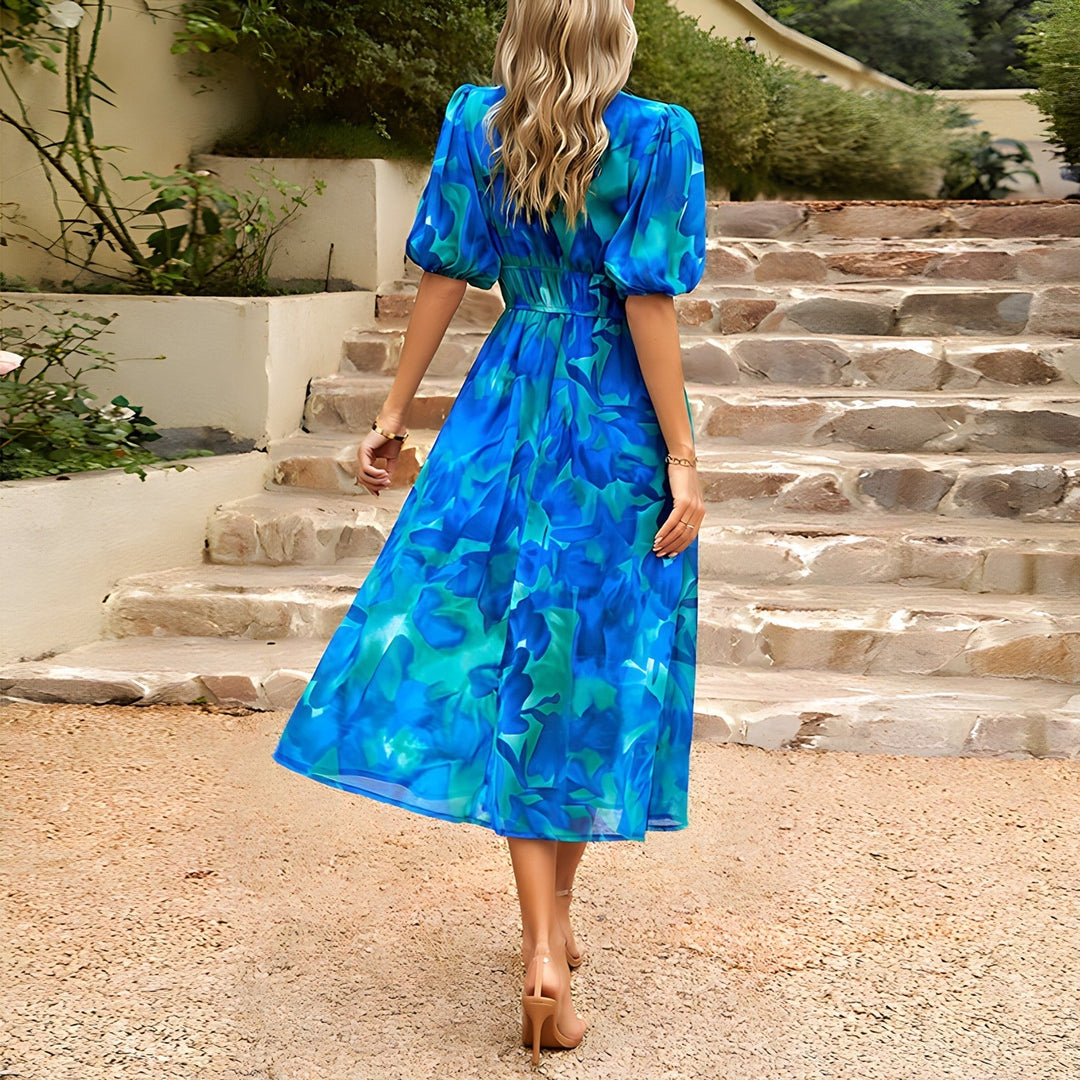 LANA – GARDEN BREEZE MIDI DRESS