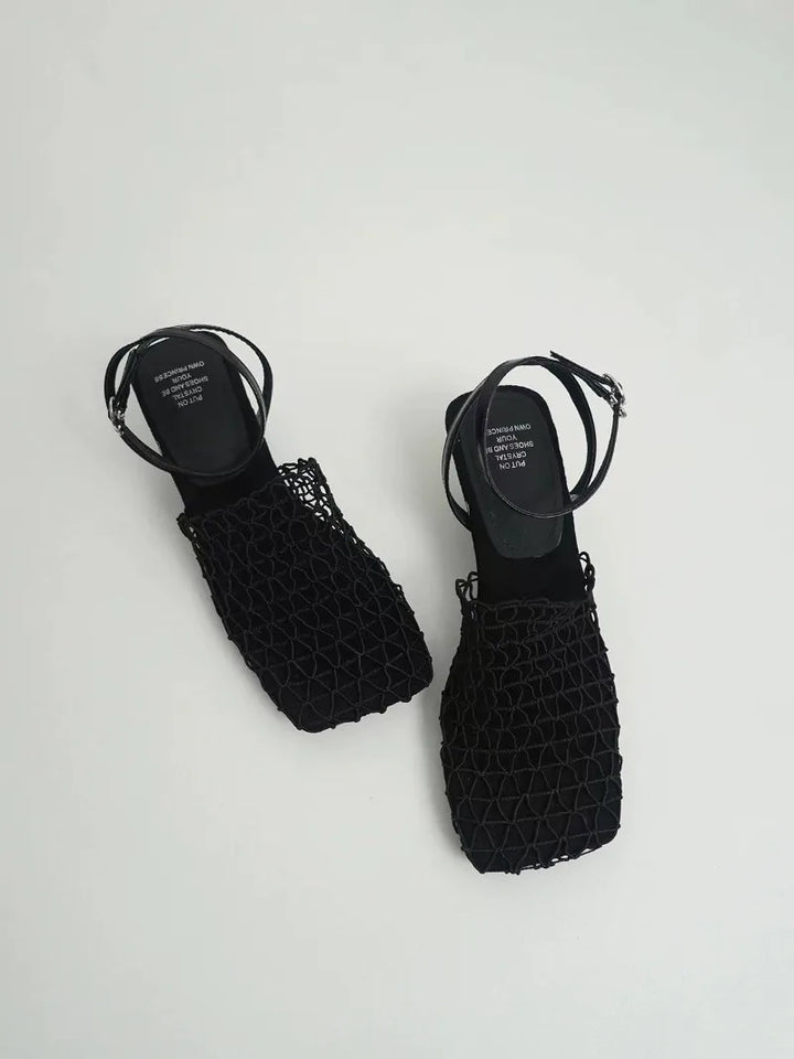 Heels, Mesh Weave