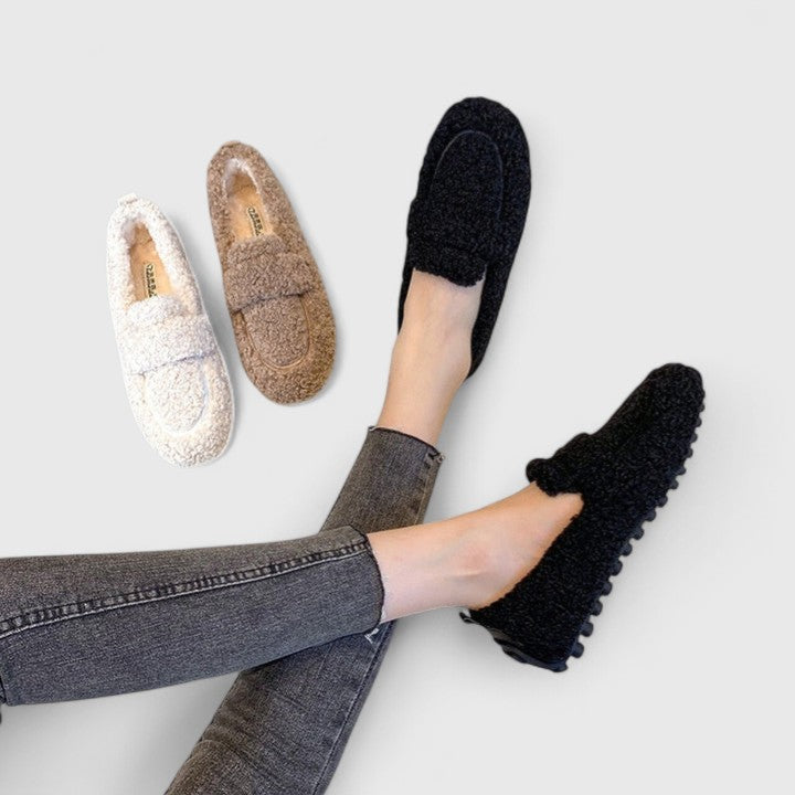NORA – COZY FLEECE LOAFERS