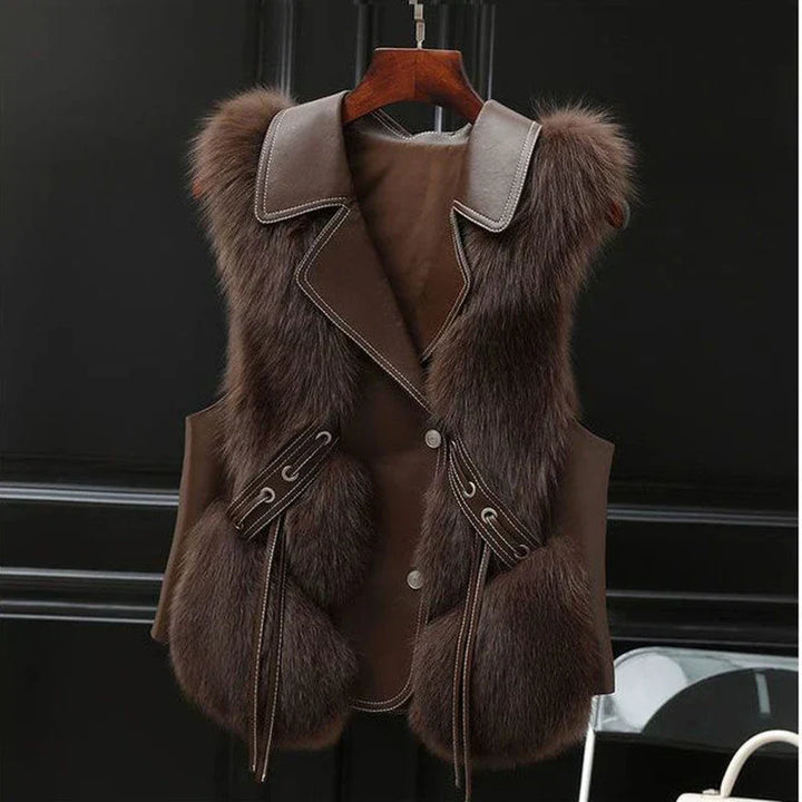RHIAN – LUXE FAUX FUR VEST