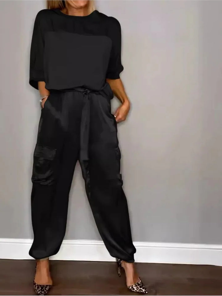 GRACE - SATIN UTILITY LOUNGE SET