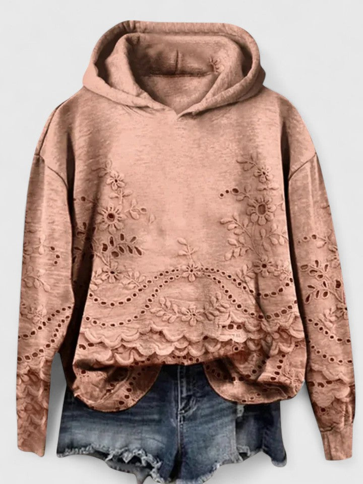 SUZANNE – EMBROIDERED HOODIE