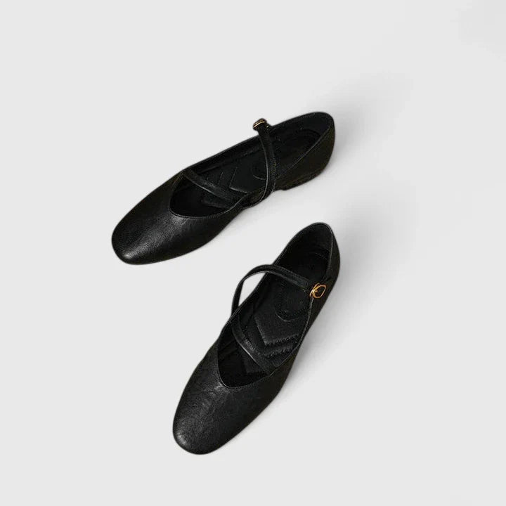 MARGARET – ELEGANT STRAP BALLET FLATS