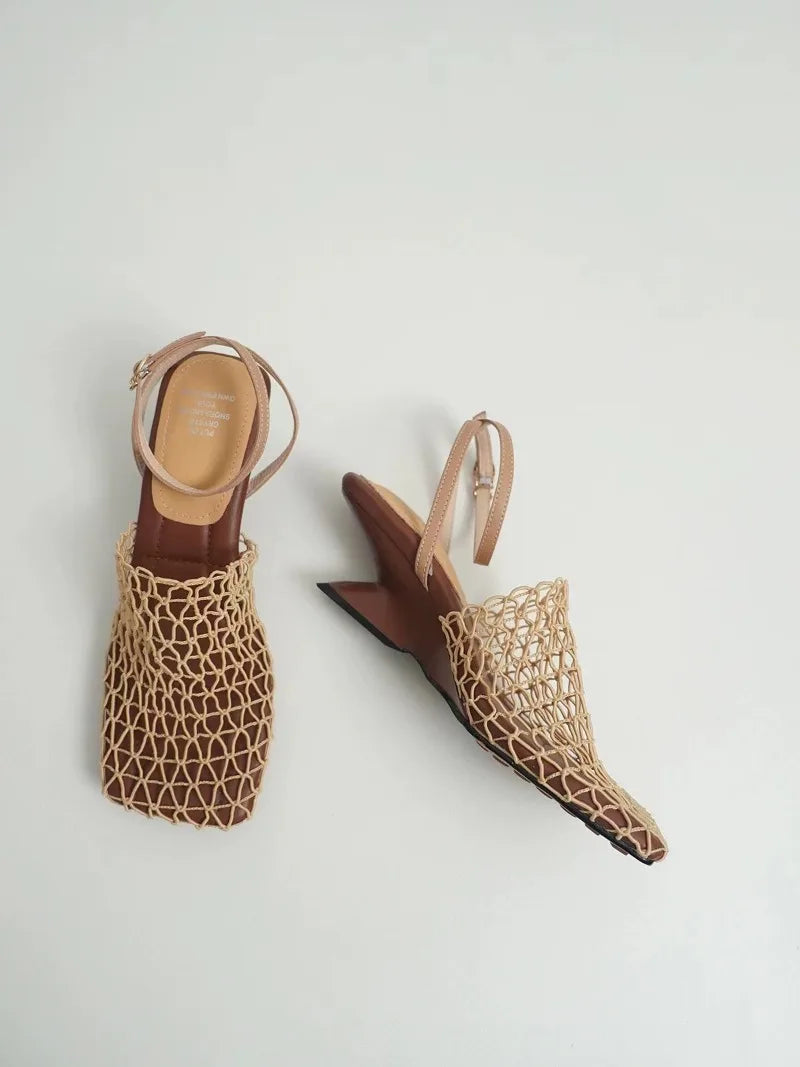 Heels, Mesh Weave