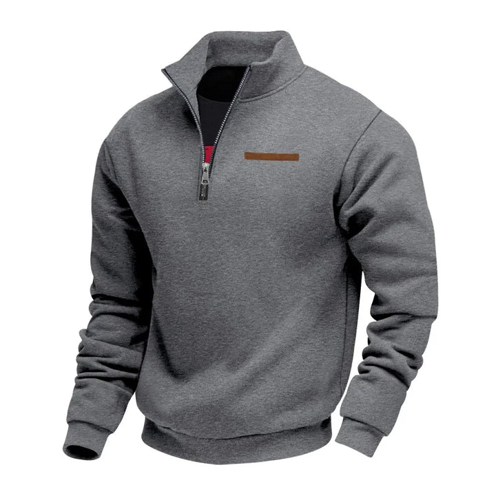 ETHAN – MEN’S HALF-ZIP CASUAL SWEATSHIRT