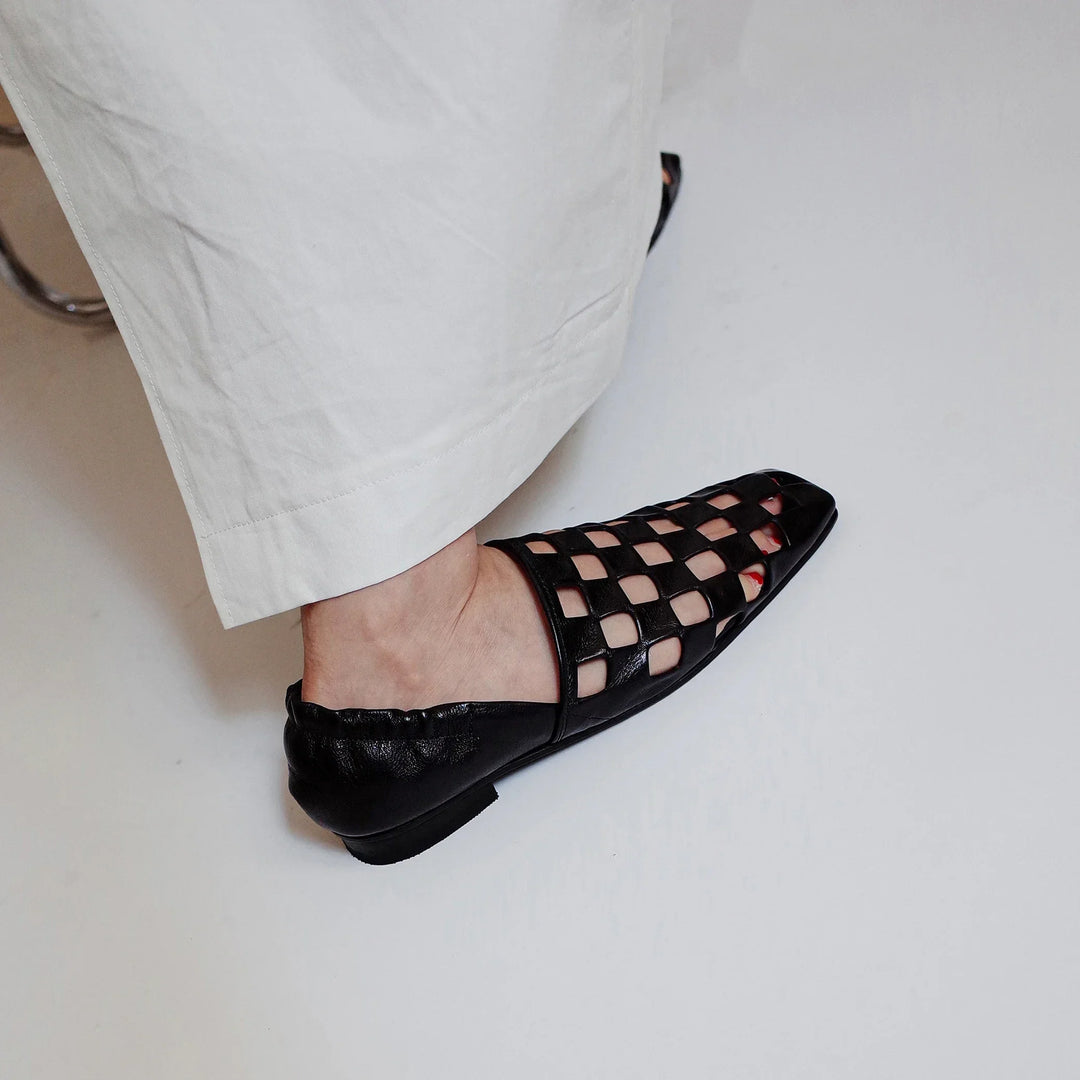 Mules, Leather