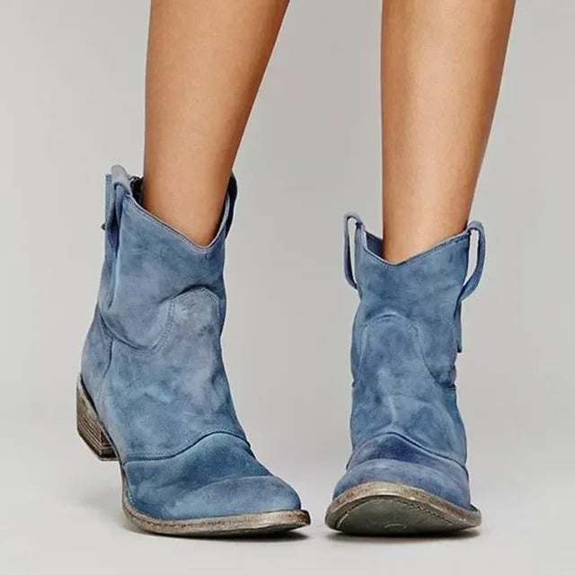 MELODY – WESTERN ANKLE COWBOY BOOTS
