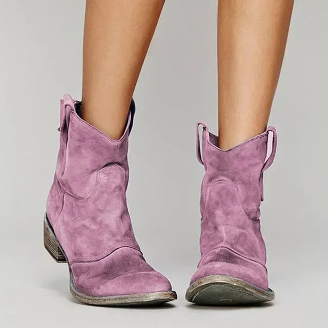MELODY – WESTERN ANKLE COWBOY BOOTS