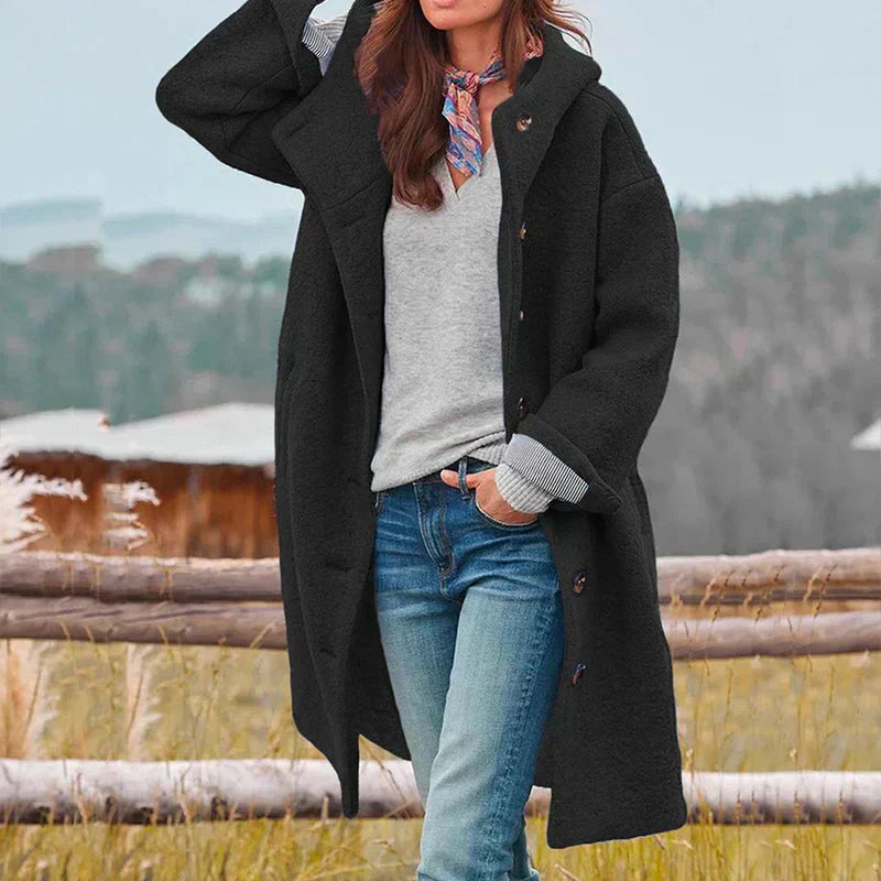 Sarah™ Cosy Hooded Coat