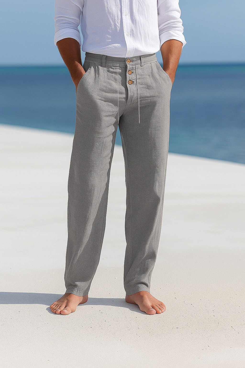 LUKE – COASTAL EASE TROUSERS