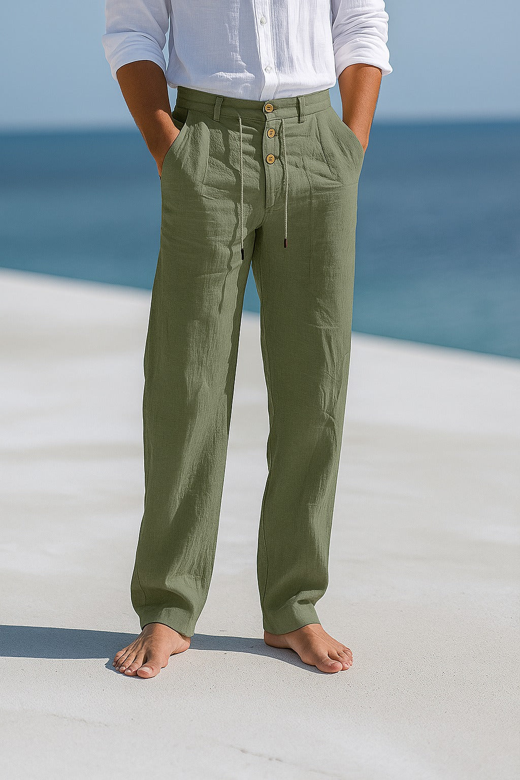 LUKE – COASTAL EASE TROUSERS
