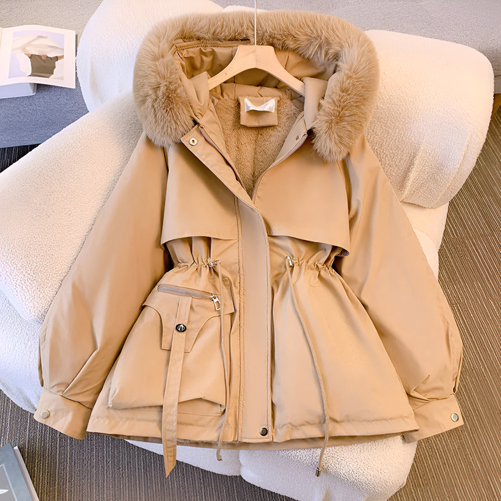 SOPHIE- LUXE FAUX FUR HOODED PARKA