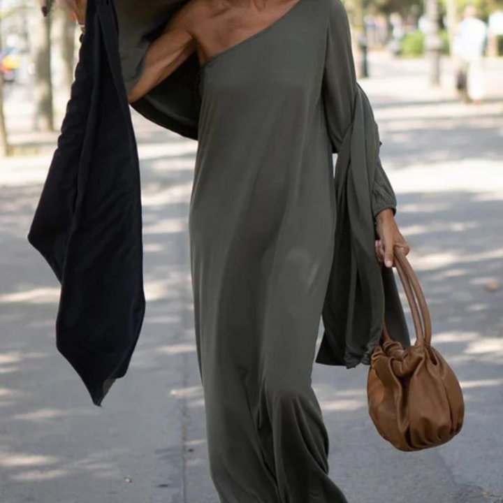 Aiden™ - Elegant One-Shoulder Dress