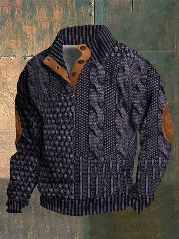 MARCUS – HERITAGE KNIT-STYLE PULLOVER