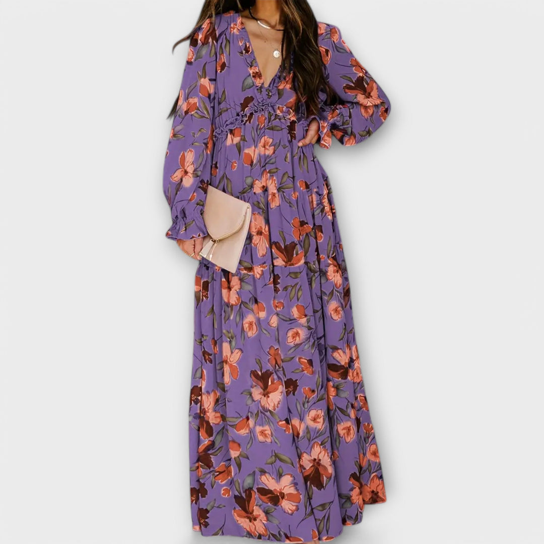 LILA – SECRET GARDEN MAXI DRESS