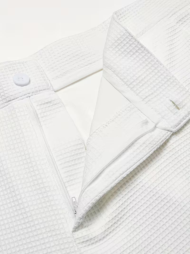 Tommen - Lightweight Structured Pants With Side Pocket