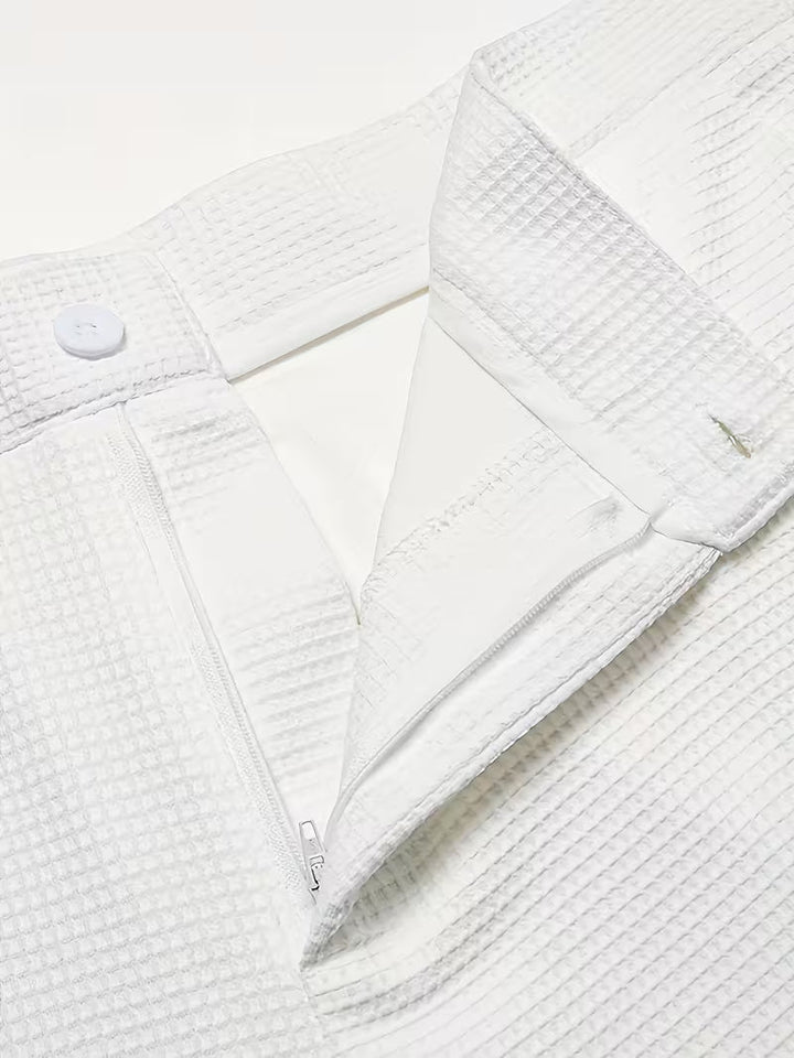 Tommen - Lightweight Structured Pants With Side Pocket