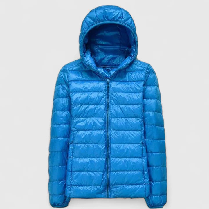 HAILEY – LIGHTWEIGHT PUFFER HOODED JACKET